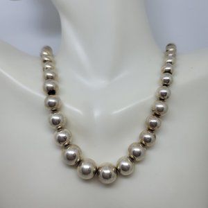 Authentic "HardWear" Graduated Ball Necklace